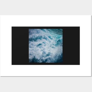 Waves crashing Posters and Art